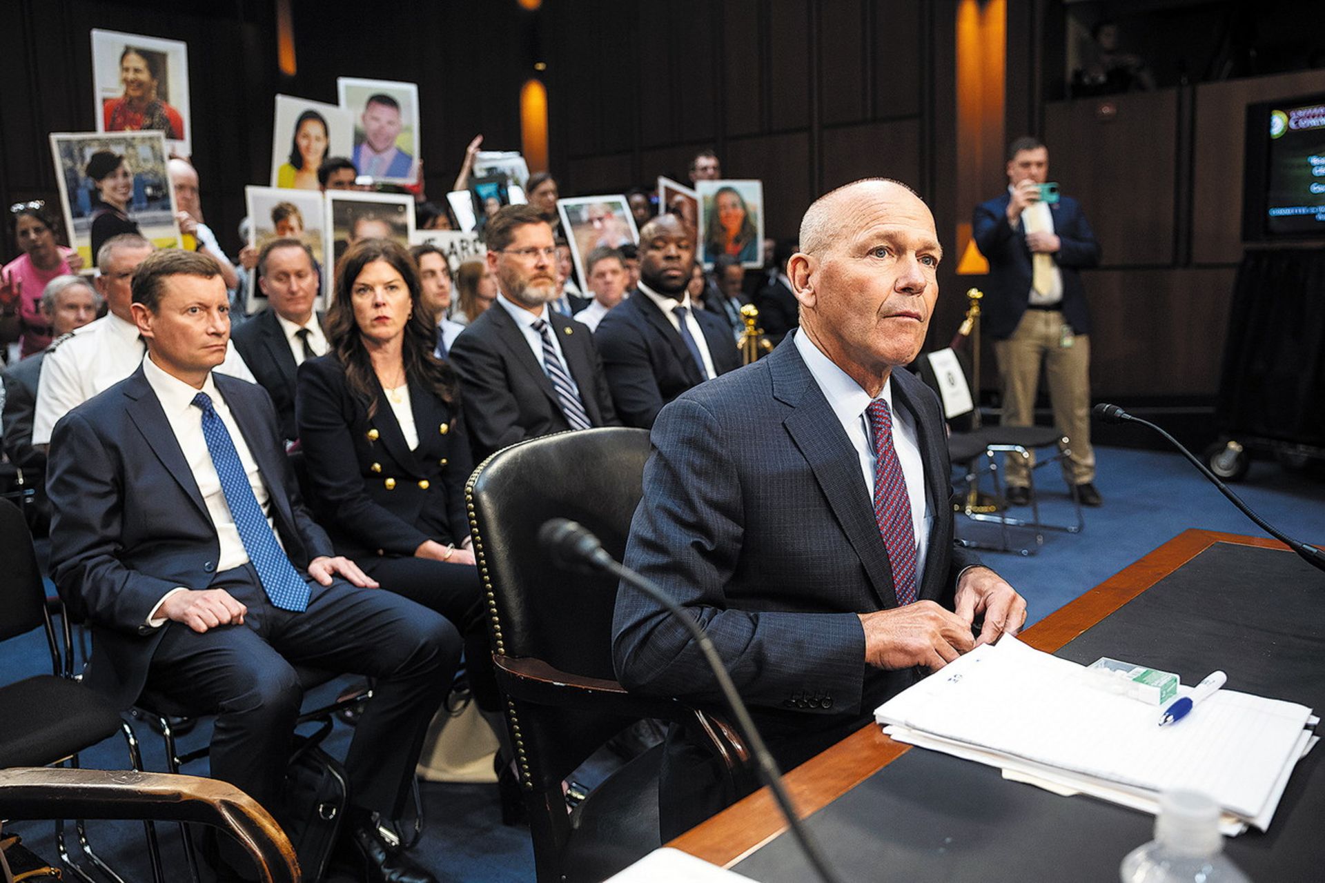 جلسه استماع دیوید کالهون مدیرعامل سابق بوئینگ در کنگره آمریکا سال ۲۰۲۴