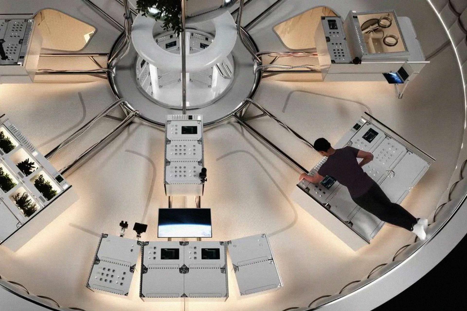 طرح مفهومی ایستگاه فضایی بادی پروژه تاندربرد شرکت مکس اسپیس