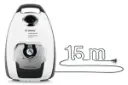 طول سیم جاروبرقی بوش BGL8SILM1