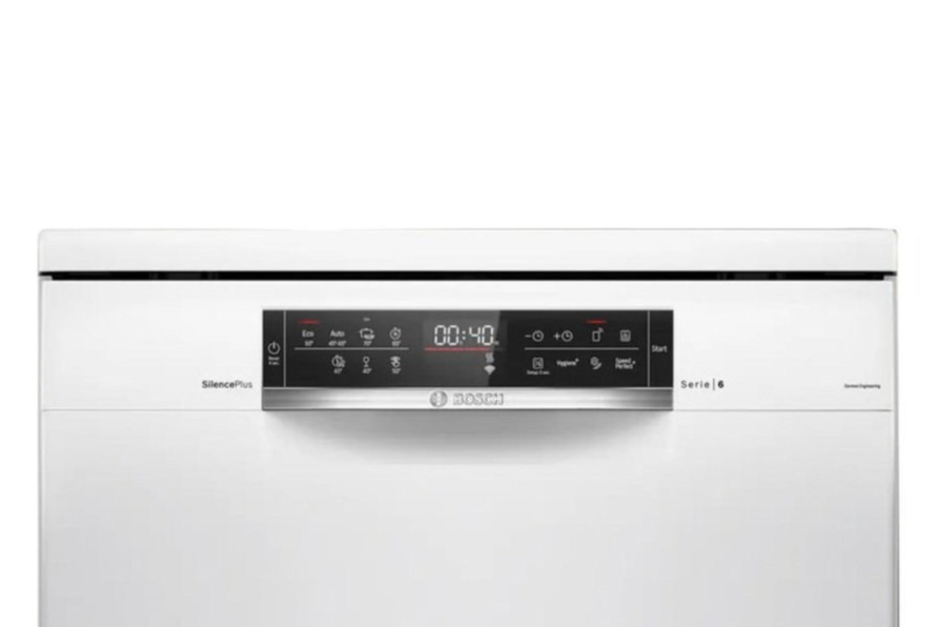ماشین ظرفشویی بوش Bosch SMS6EMW65Q نمای نمایشگر