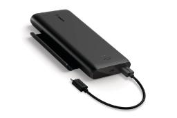 پاوربانک بلکین bpz002bt با ظرفیت 10000 میلی‌آمپر ساعت به همراه کابل