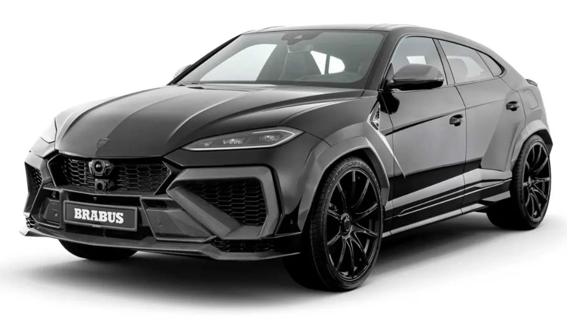 خودرو برابوس ۹۰۰ در رنگ مشکی از نمای جلویی