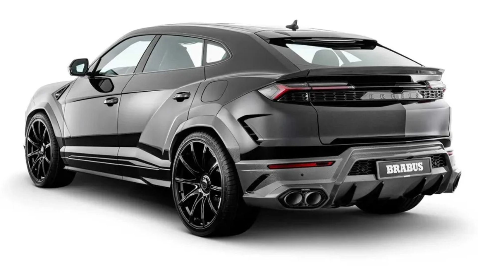 خودرو برابوس ۹۰۰ در رنگ مشکی از نمای پشتی