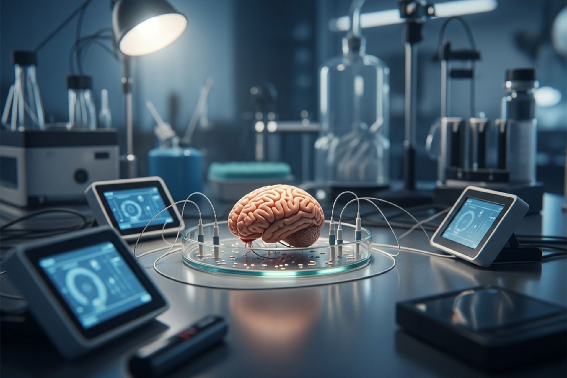 ارگانوئید مغز انسان در ظرف آزمایشگاهی