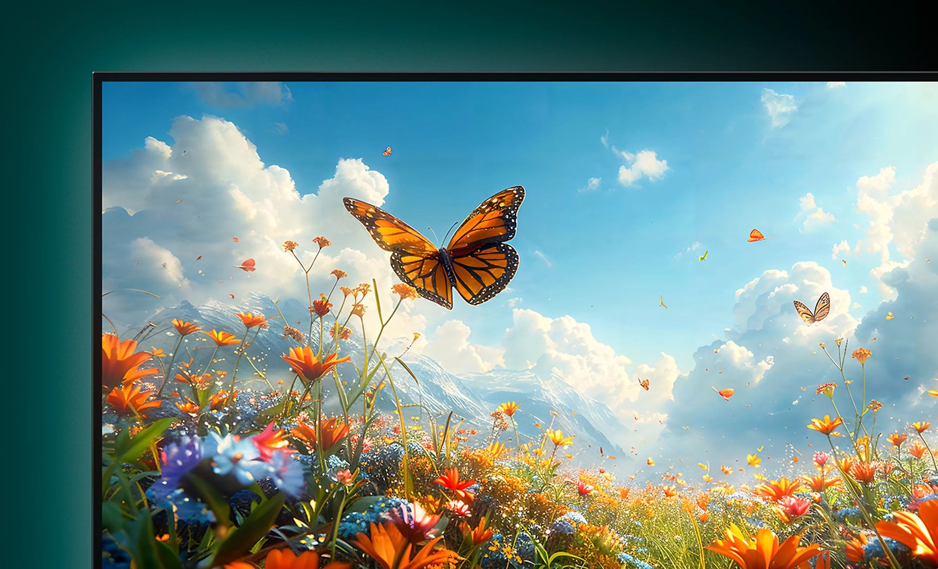 پروانه در دشت سرسبز در تلویزیون براویا ۲ سونی