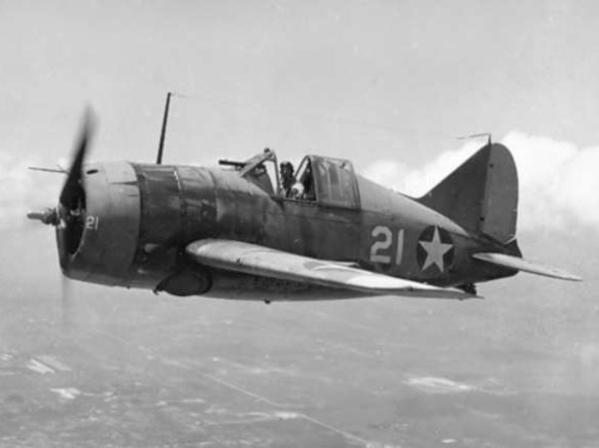 هواپیمای Brewster F2A Buffalo