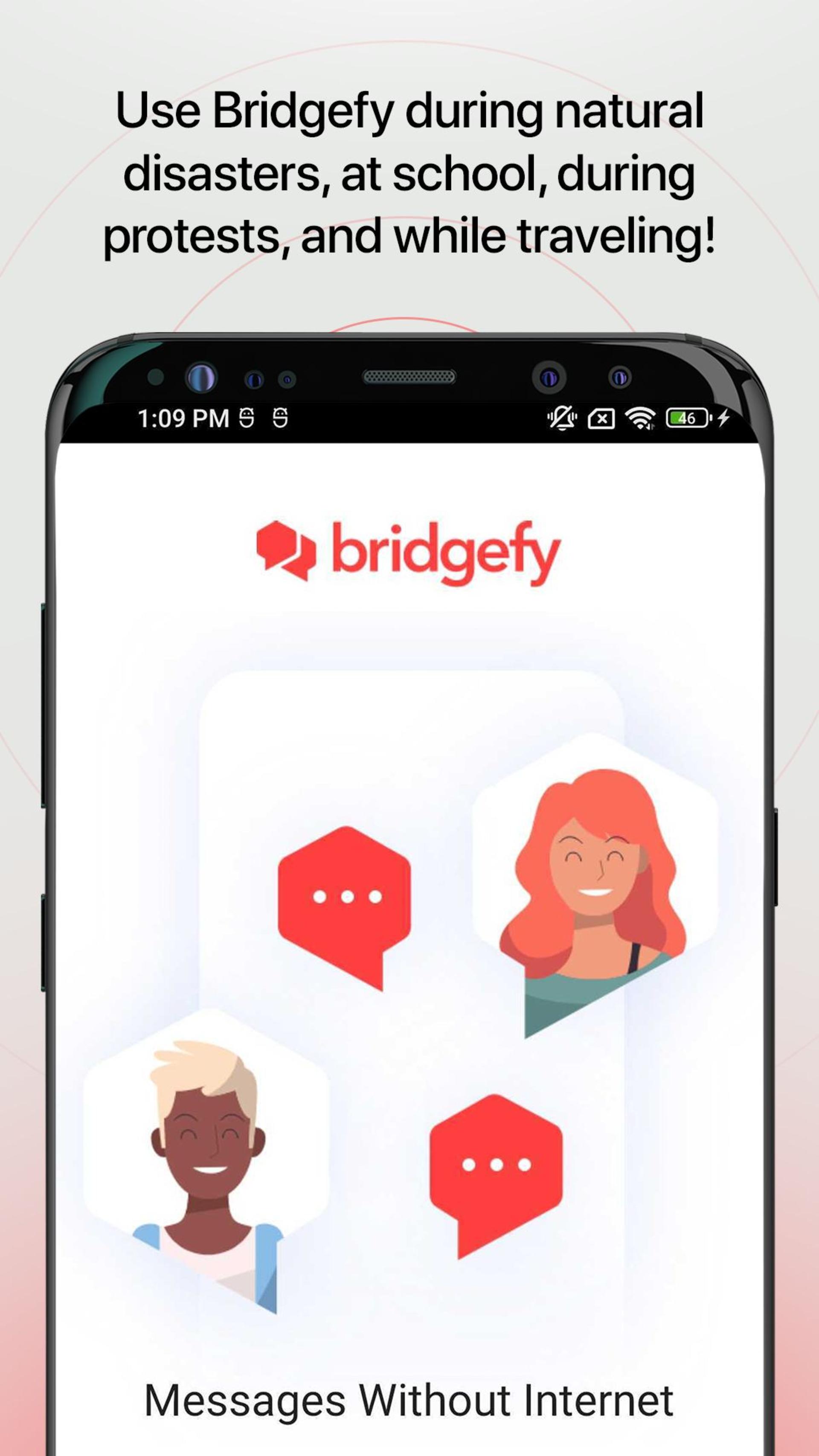 اپلیکیشن Bridgefy