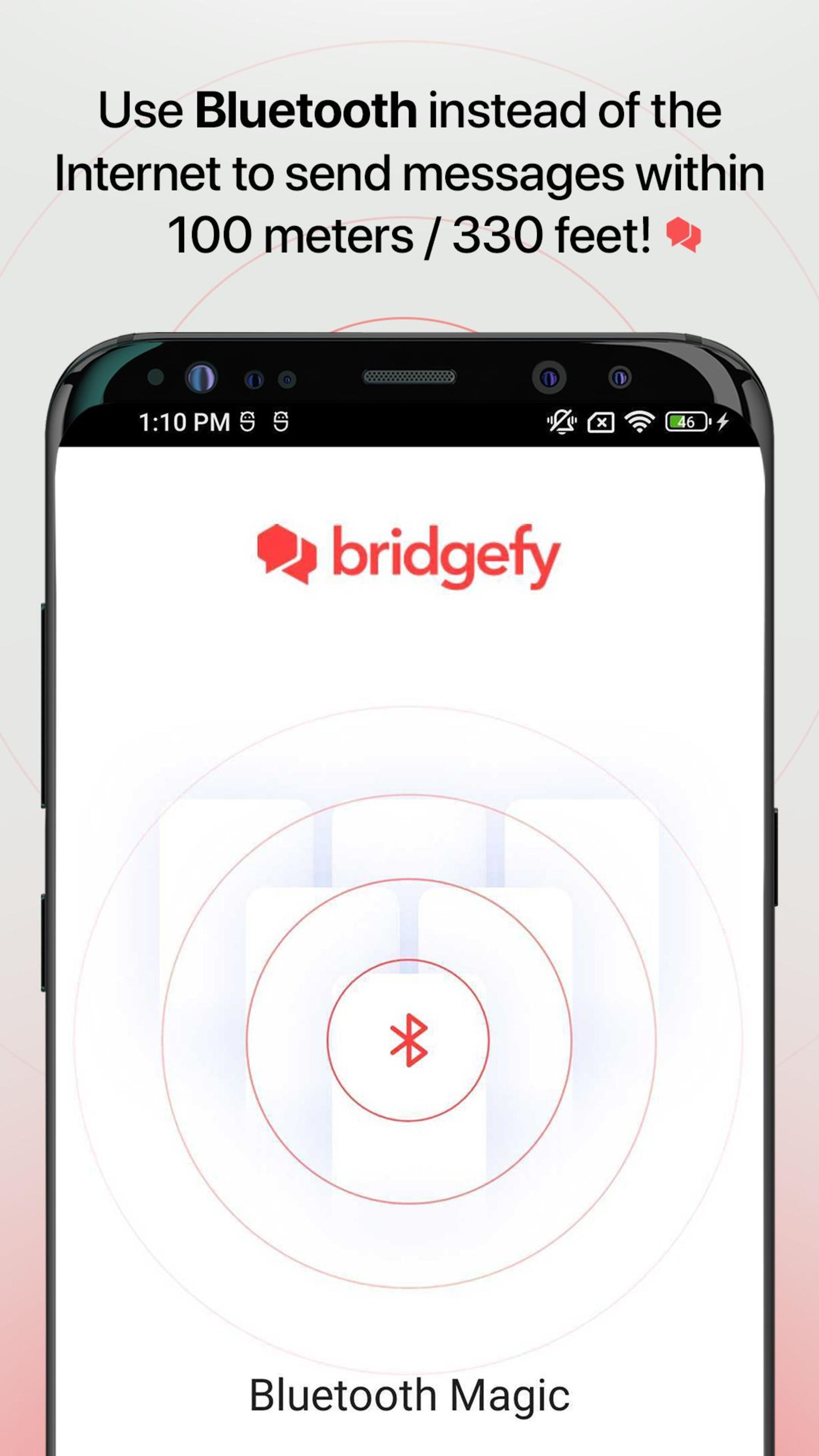 اپلیکیشن Bridgefy