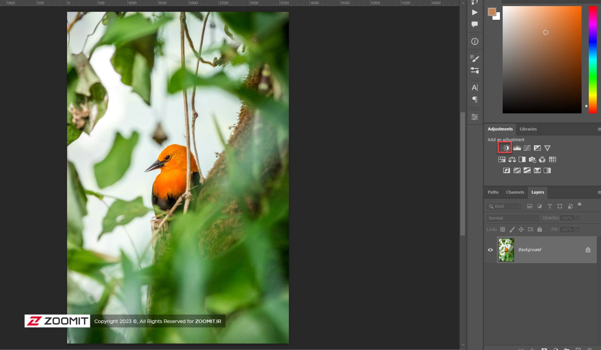 افزایش کنتراست تصویر