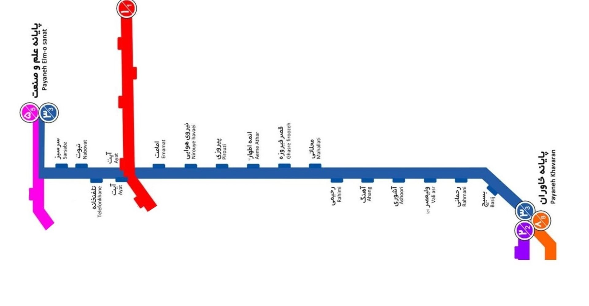 خط ۳ BRT تهران
