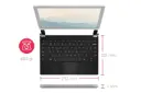 ابعاد و اندازه کیبورد بریج +MS Surface 12.3 Pro