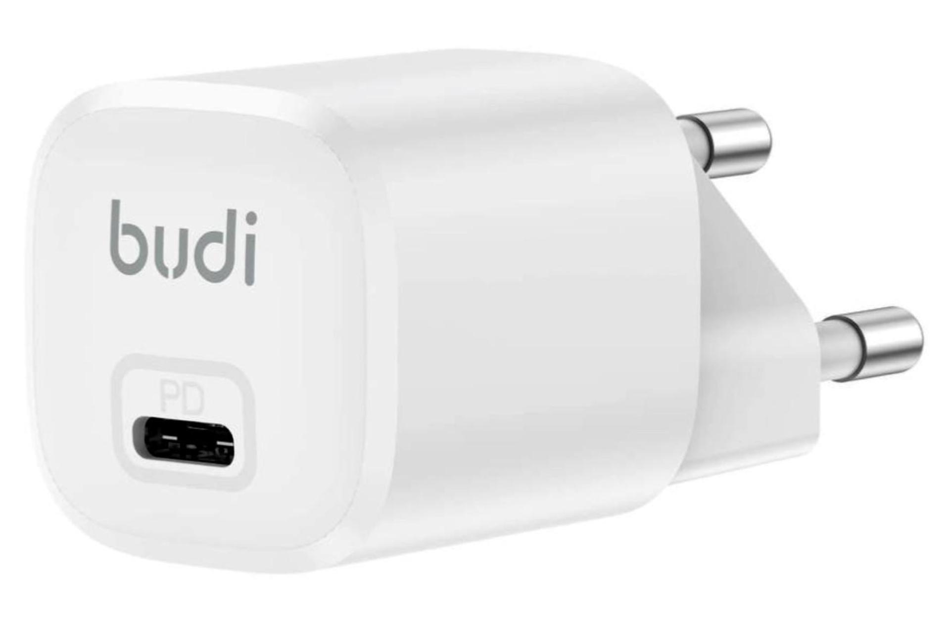 شارژر بودی Budi AC017EW از نمای کناری