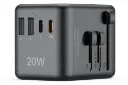 شارژر بودی Budi AC358B20 از نمای کناری