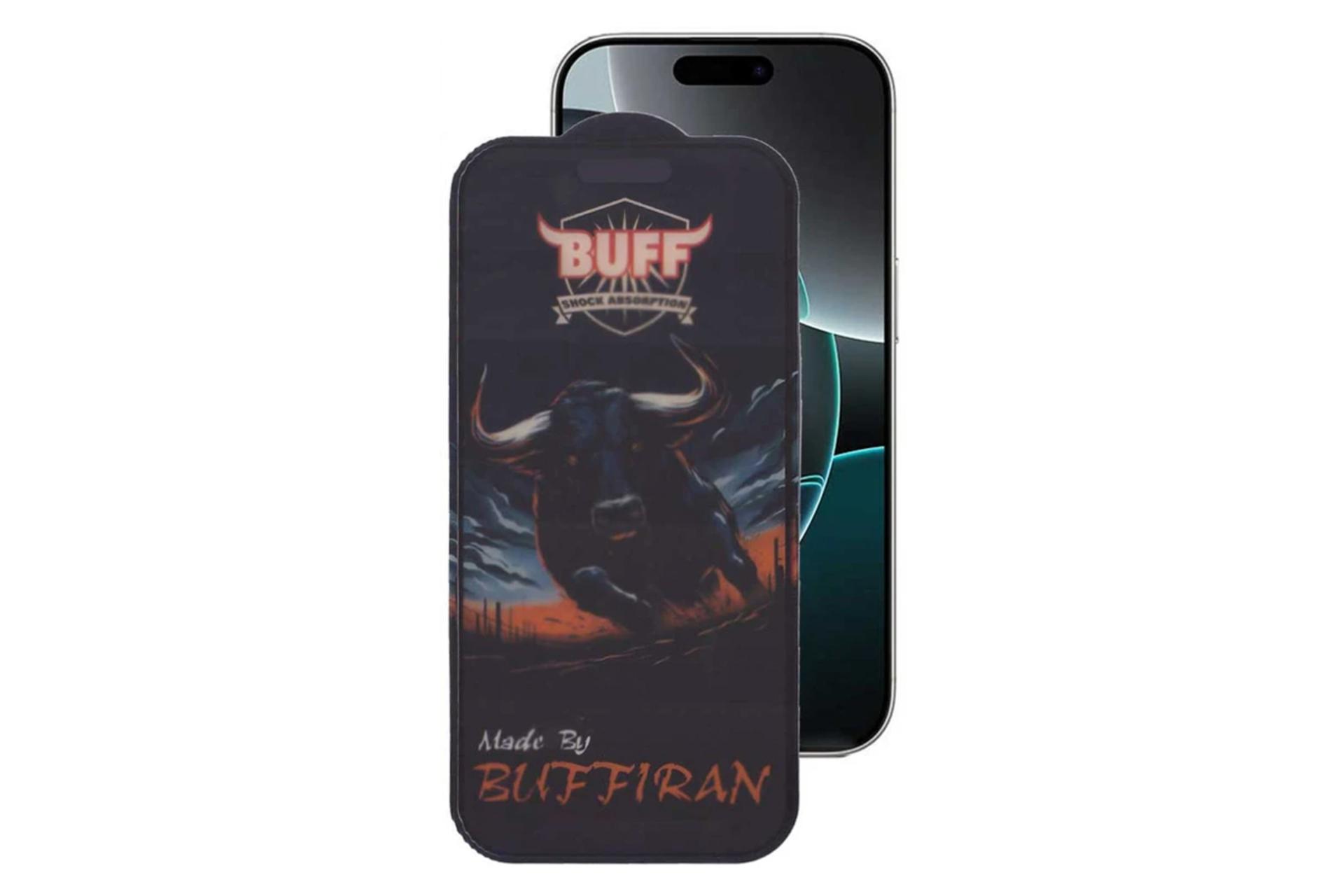محافظ صفحه نمایش گوشی بوف مدل BullRun Matte Pro مناسب اپل iPhone 16 Pro