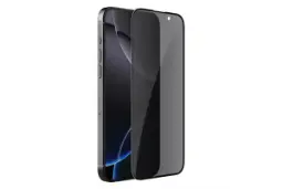 شفافیت محافظ صفحه نمایش گوشی بوف مدل BullRun Privacy Pro-G مناسب اپل iPhone 16 Pro Max