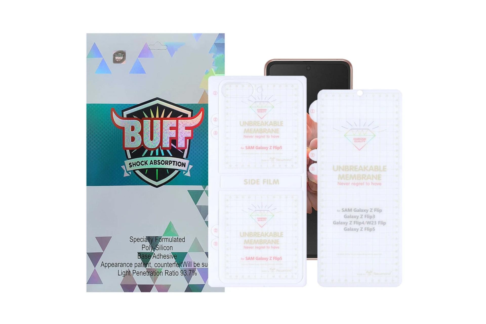 محافظ صفحه نمایش گوشی بوف مدل Hydrogel مناسب سامسونگ Galaxy Z Flip5