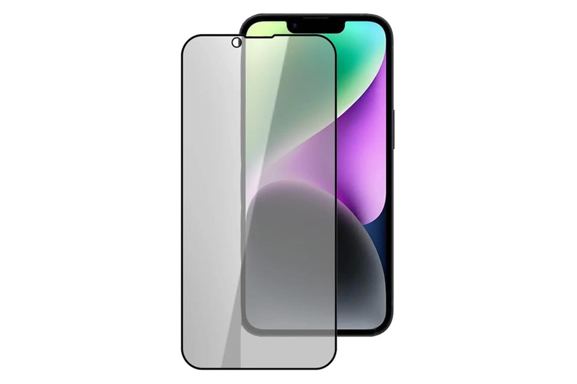 جنس  محافظ صفحه نمایش گوشی بوف مدل Privacy مناسب اپل iPhone 13 Pro