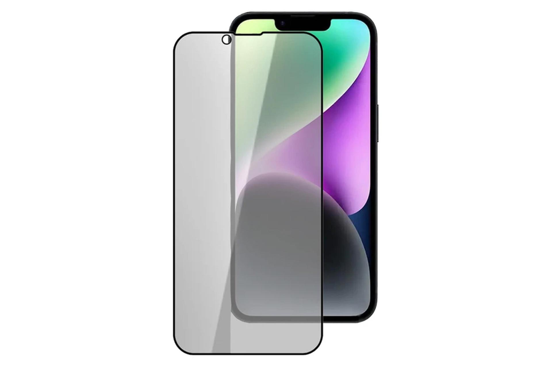 جنس  محافظ صفحه نمایش گوشی بوف مدل Silicone-Privacy-G مناسب اپل iPhone 13