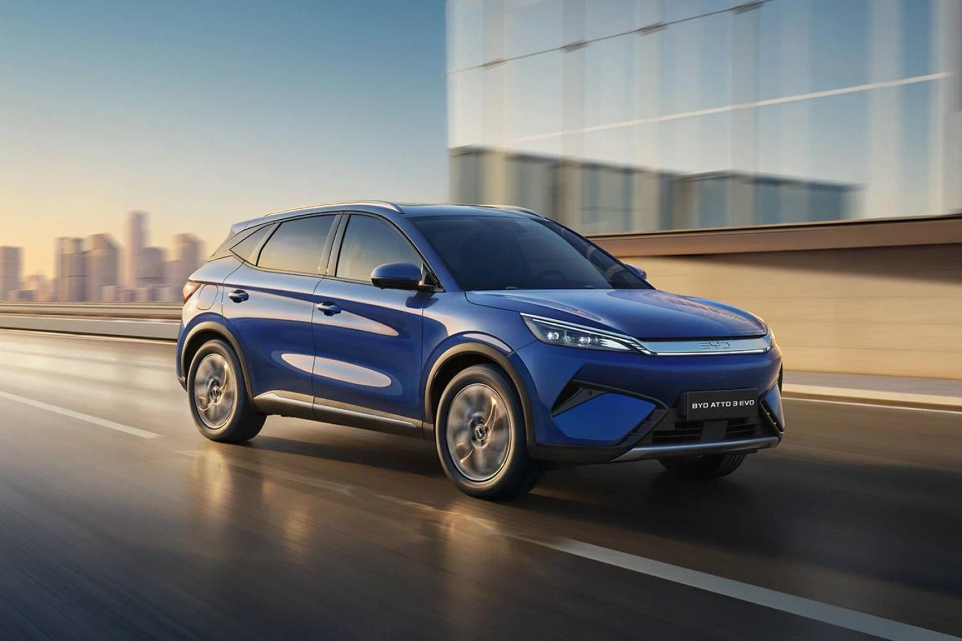 کراس اور BYD Atto 3 Evo