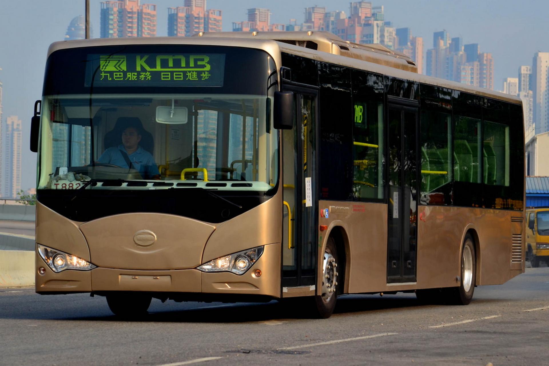 اتوبوس برقی BYD K9 سال 2010