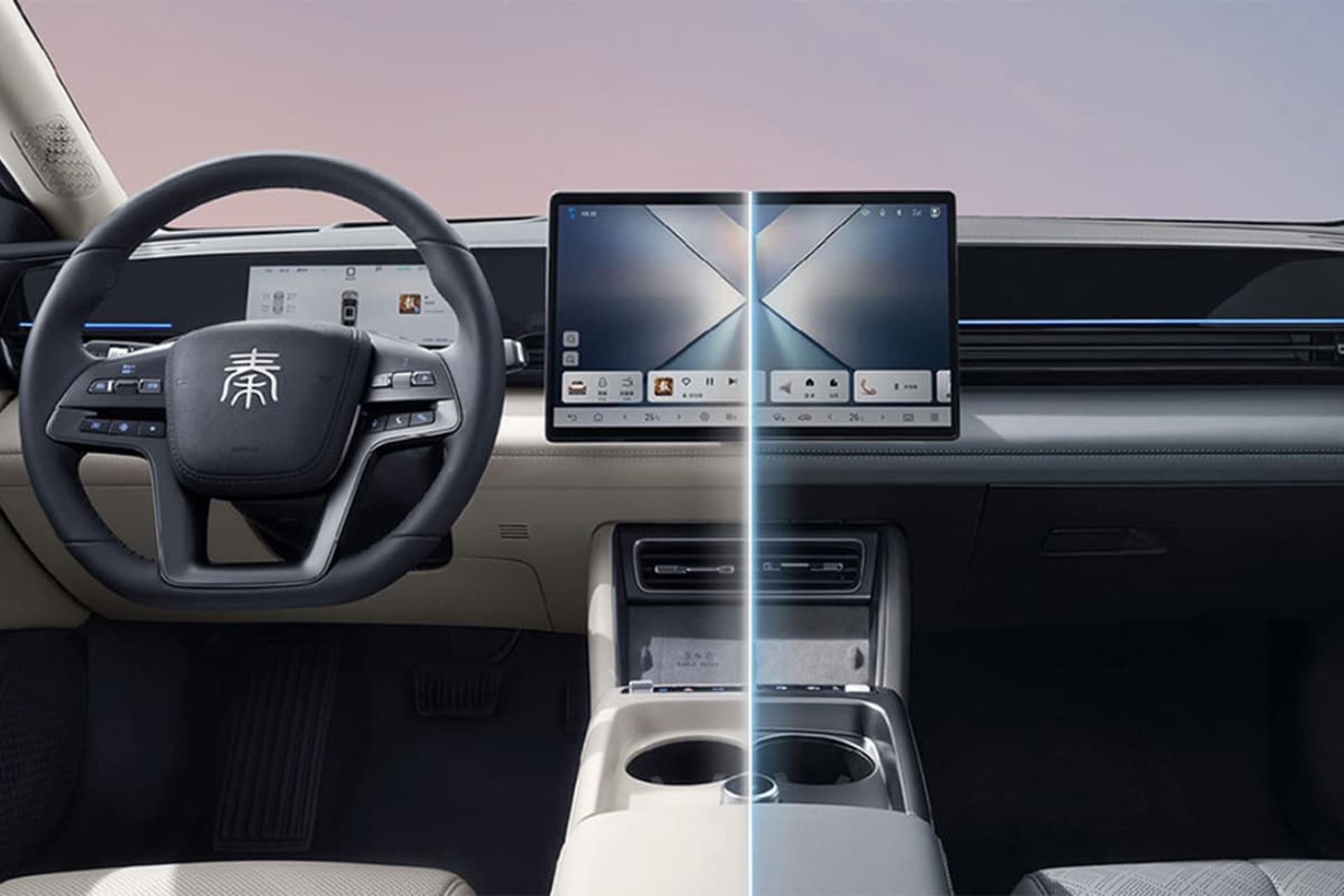 کابین خودرو BYD Qin L