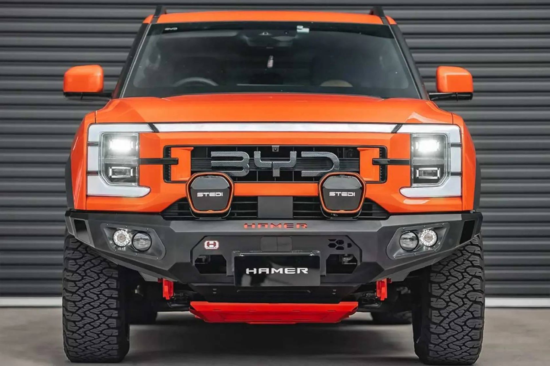 بی وای دی شارک ۶ با کیت افرود Hamer 4x4