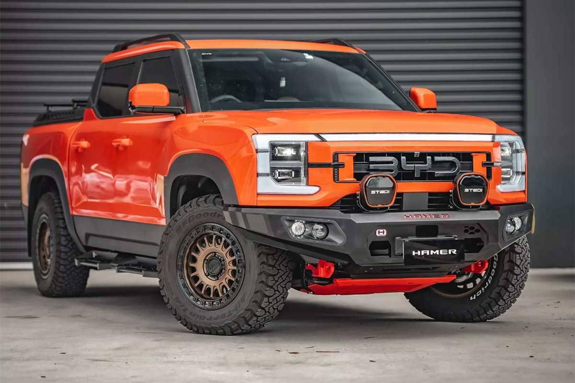 بی وای دی شارک ۶ با کیت افرود Hamer 4x4