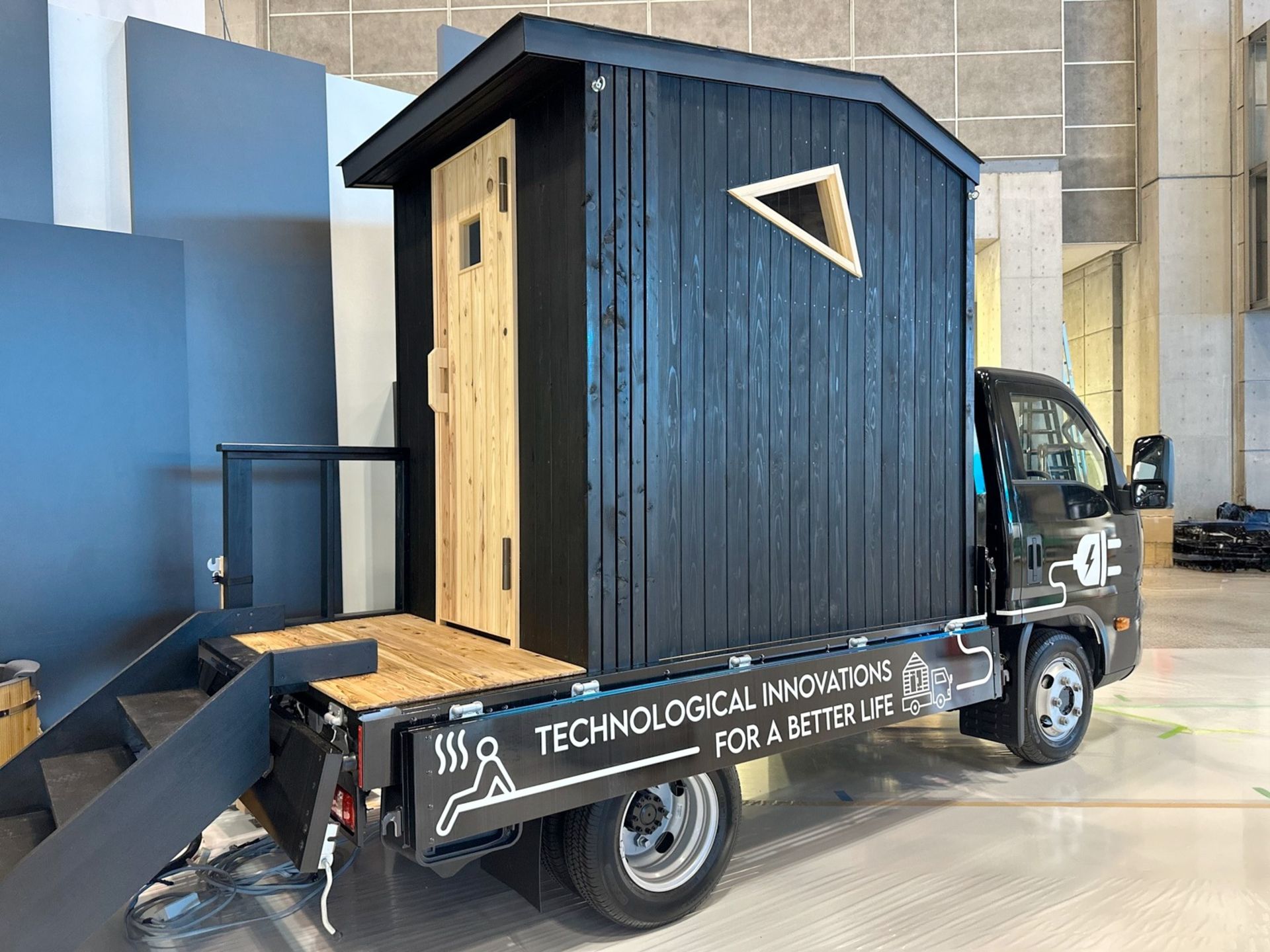 سونای عقب کامیون T35 بی‌وای‌دی