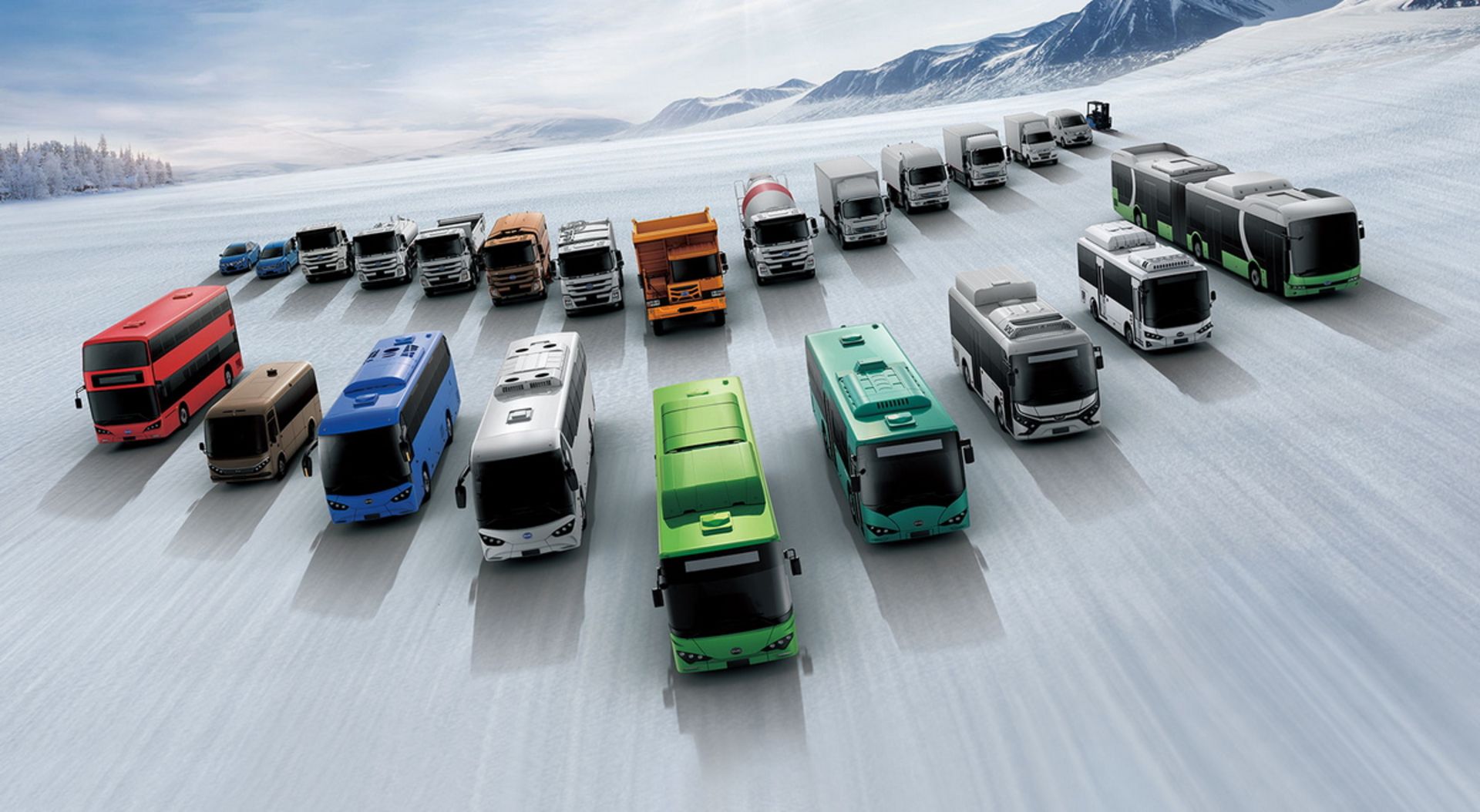 سری کامیون‌ها و تراک‌های ‌BYD