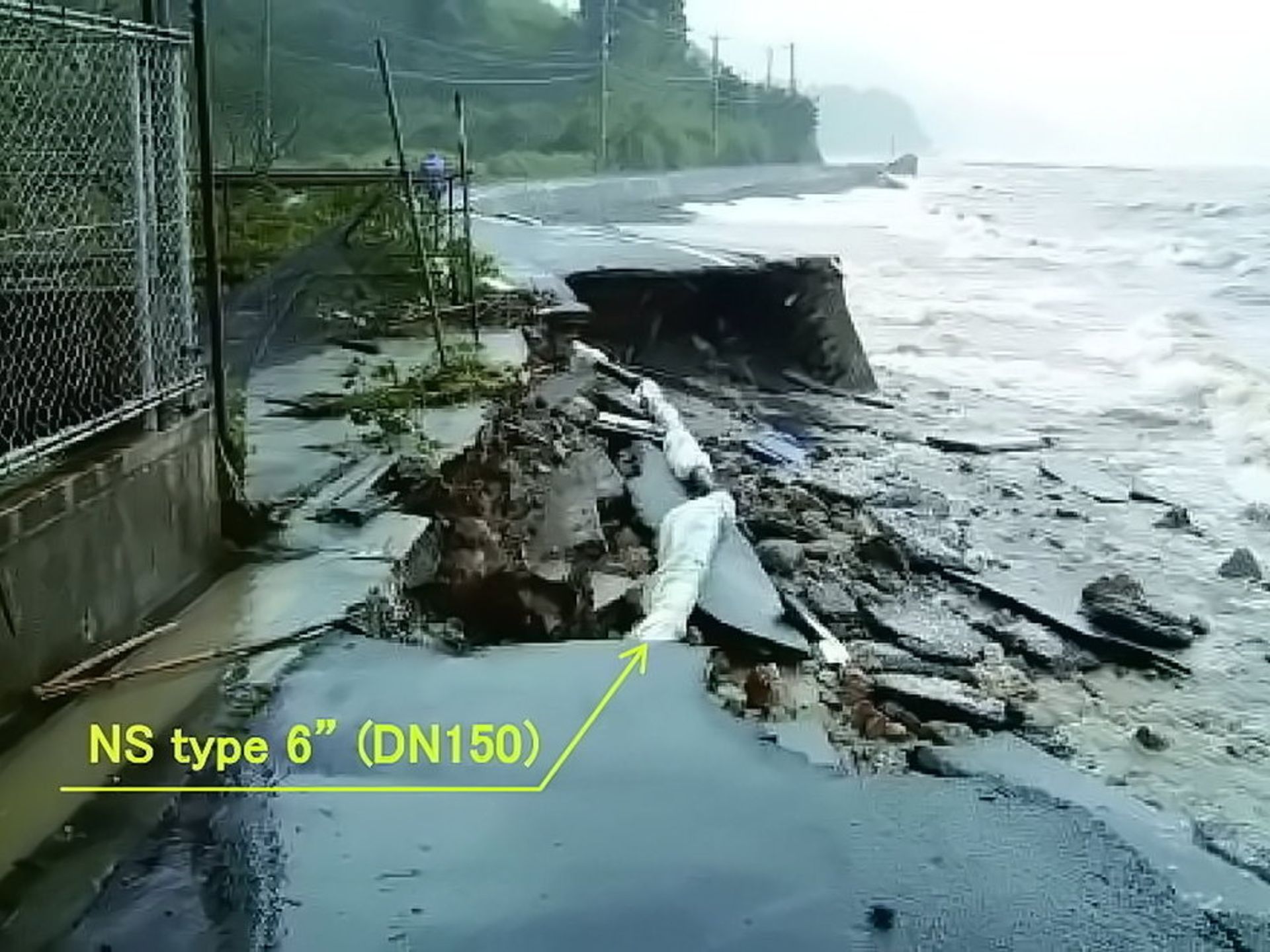 سالم ماندن لوله‌های آب ژاپن پس از سونامی