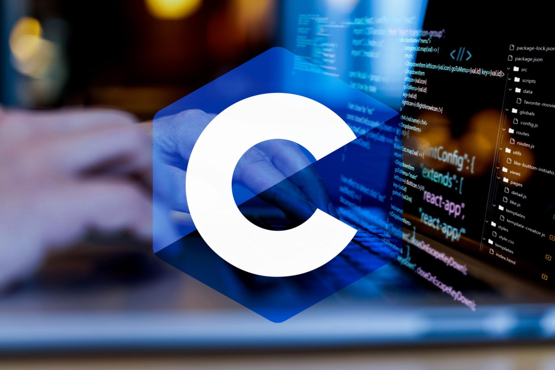 لوگو زبان سی C Programming