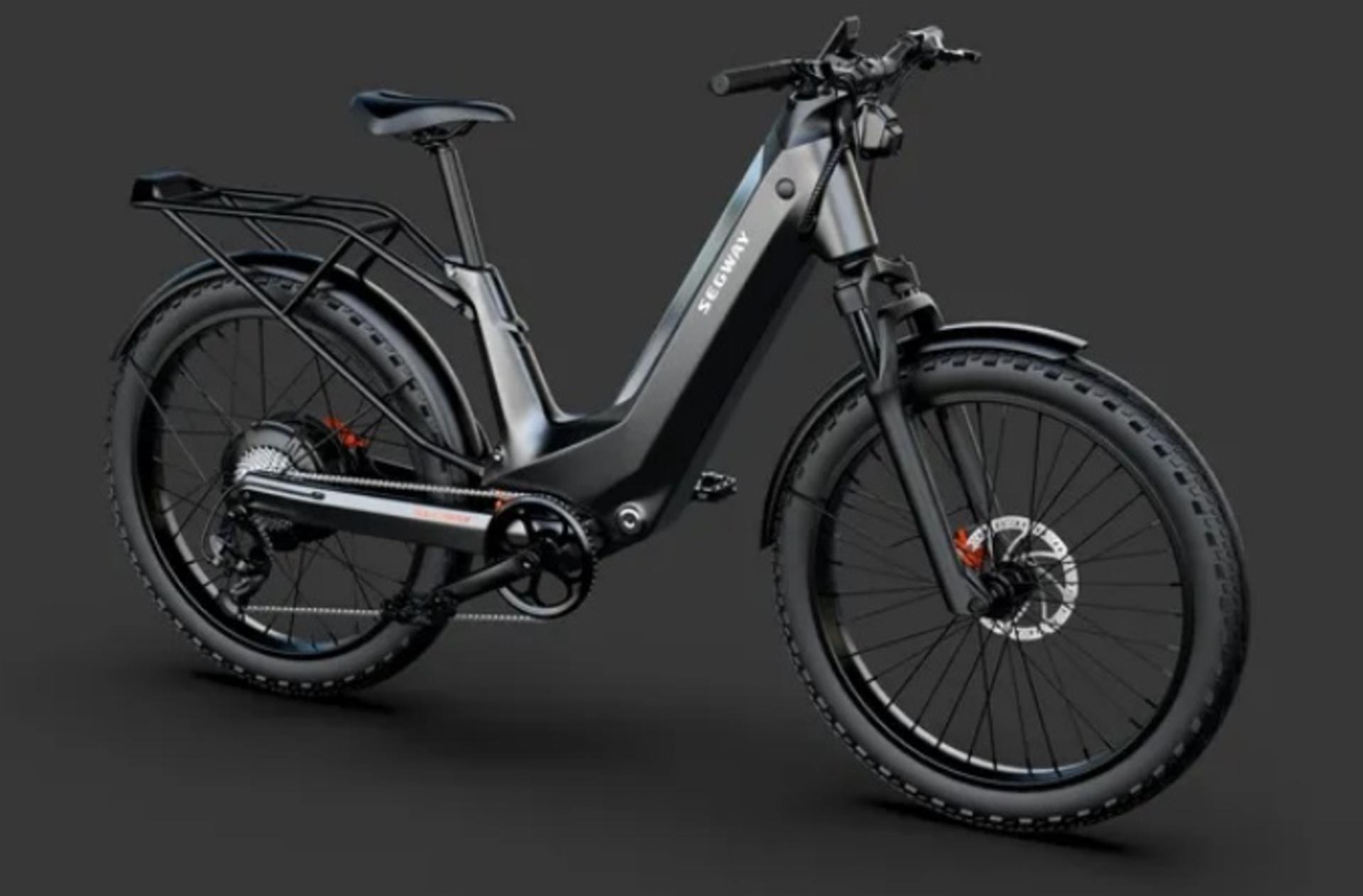 دوچرخه برقی Xafari با برند مشکی از برند Segway