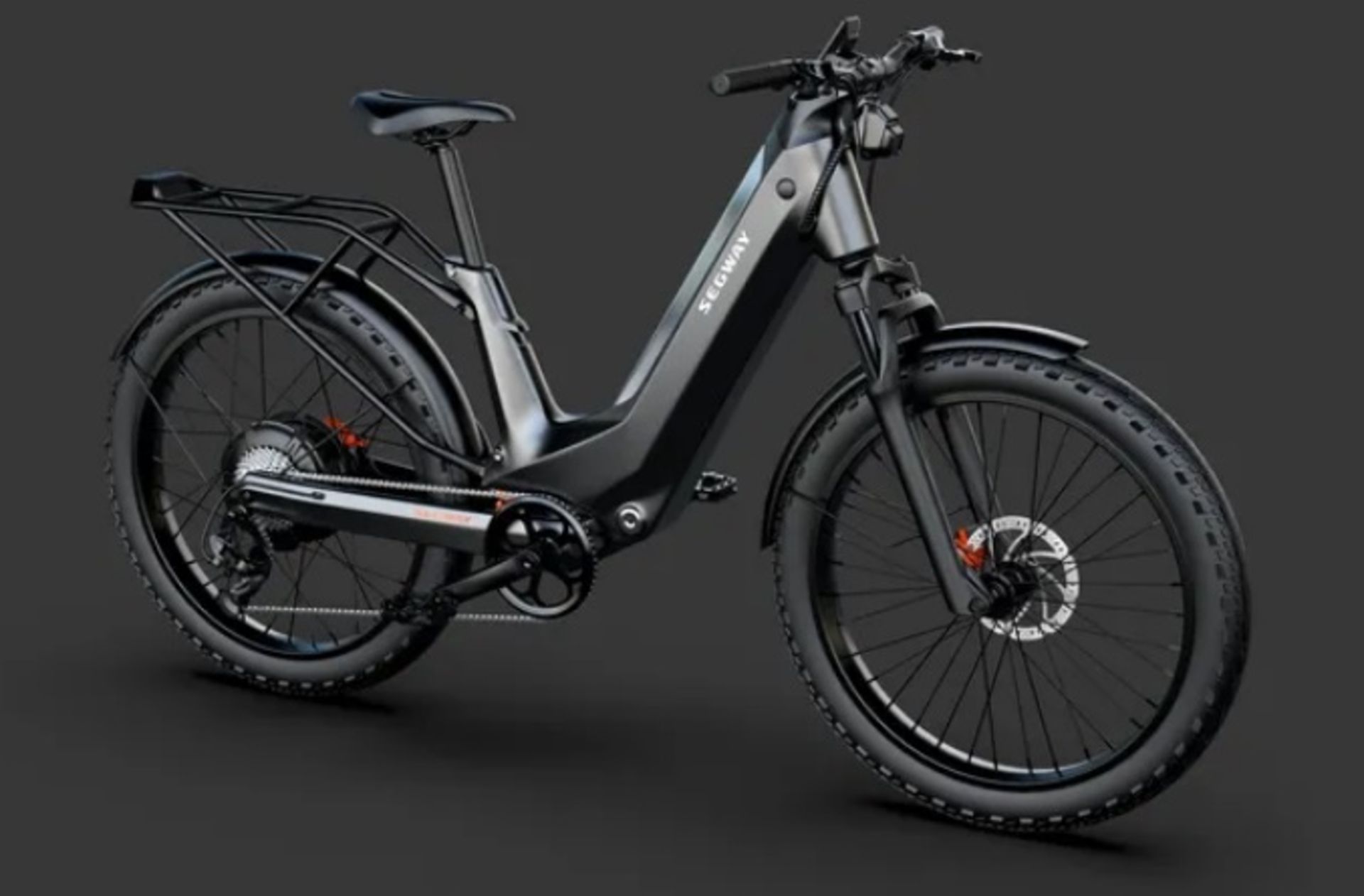 دوچرخه برقی Xafari با برند مشکی از برند Segway