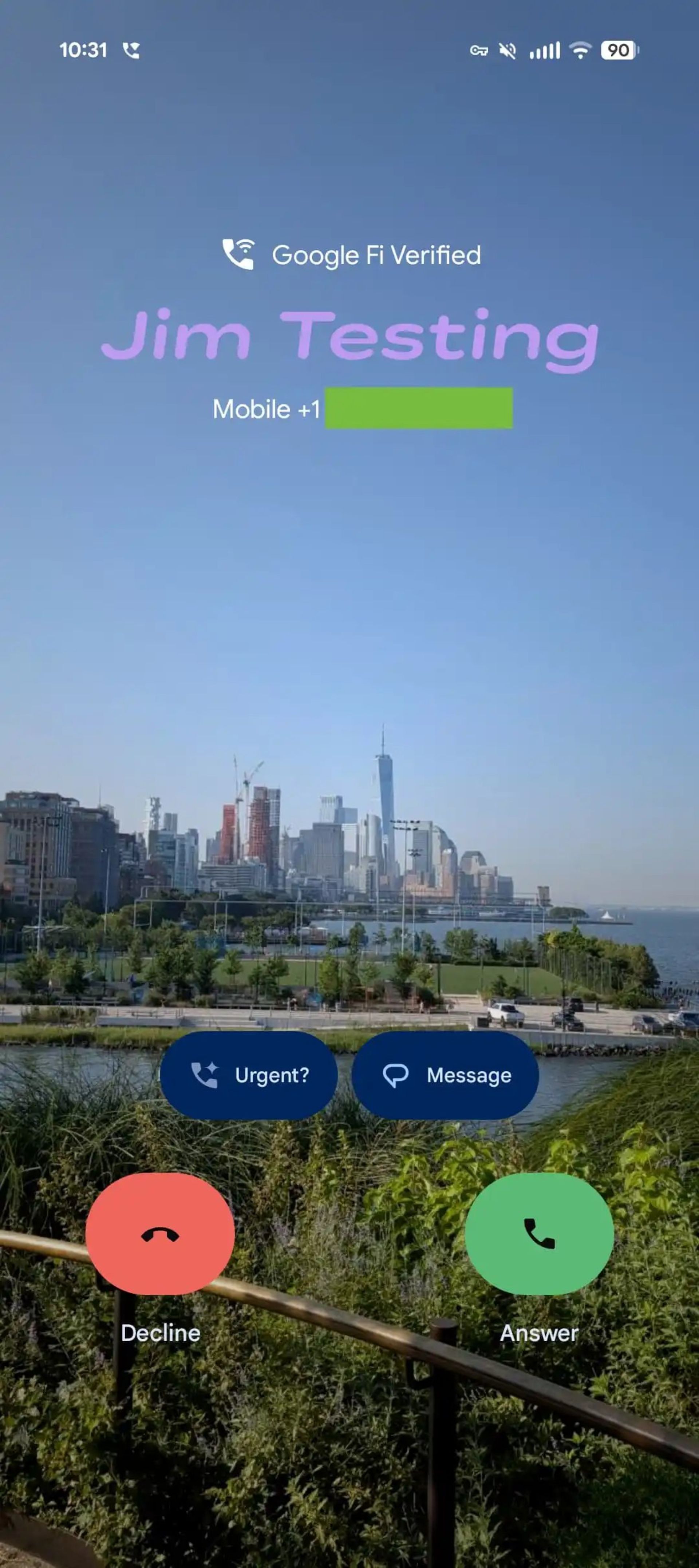 قابلیت Calling Card اپلیکیشن گوگل Phone