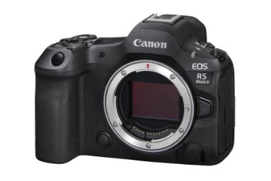 دوربین عکاسی کانن Canon EOS R5 Mark II نمای جلو و جانبی