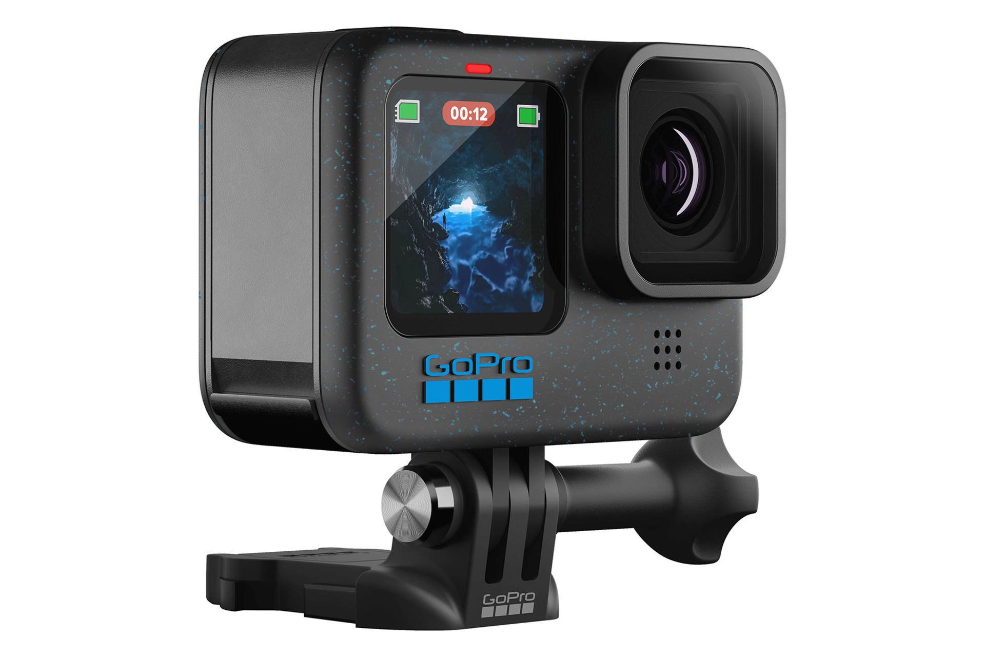 دوربین گوپرو GoPro HERO12 Black نمای جلو روی مانت