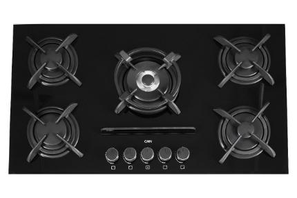نمای جلوی اجاق گاز صفحه‌ای کن IG 8503