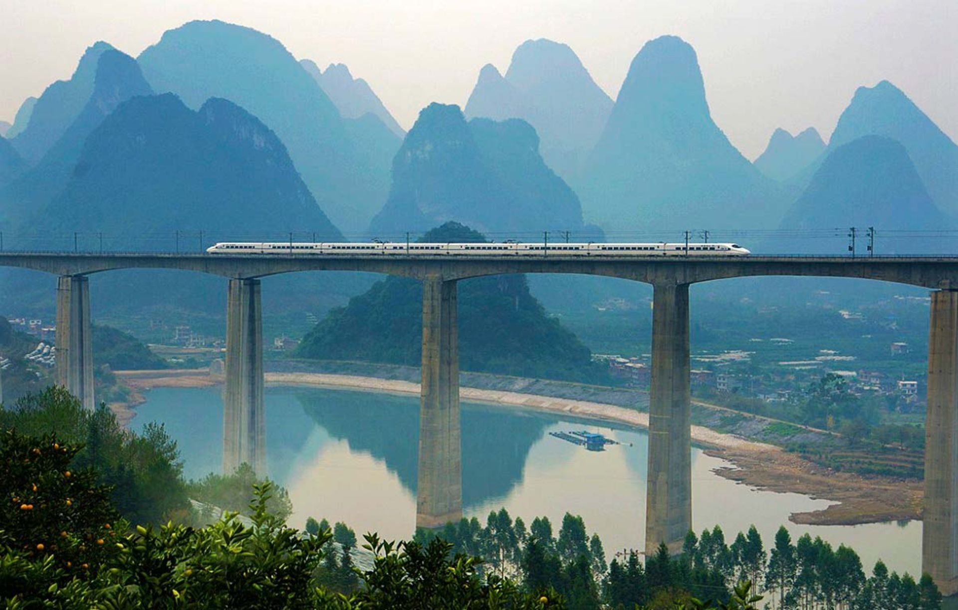 پل بزرگ کنگده در چین