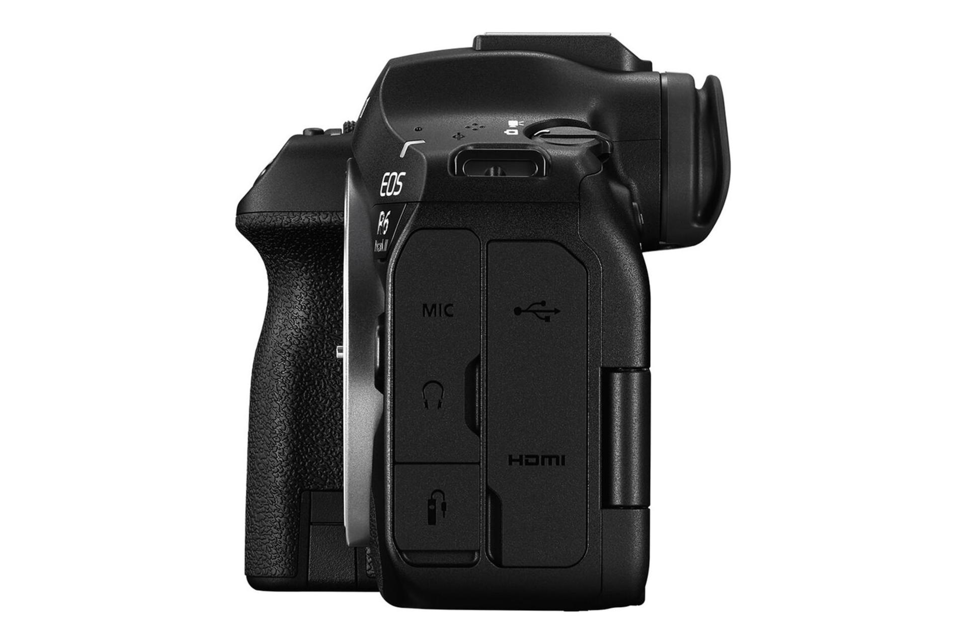 دوربین عکاسی کانن Canon EOS R6 Mark III نمای جانبی