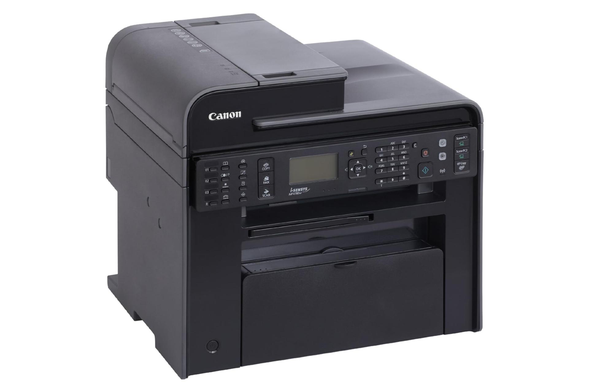 نمای سمت چپ پرینتر کانن MF4780w
