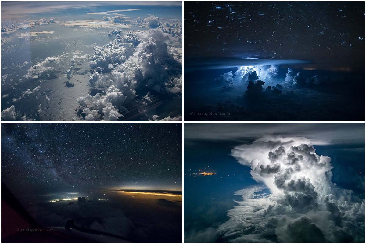 بر فراز ابرها؛ تصاویری از دل آسمان که هوش از سرتان می‌پراند