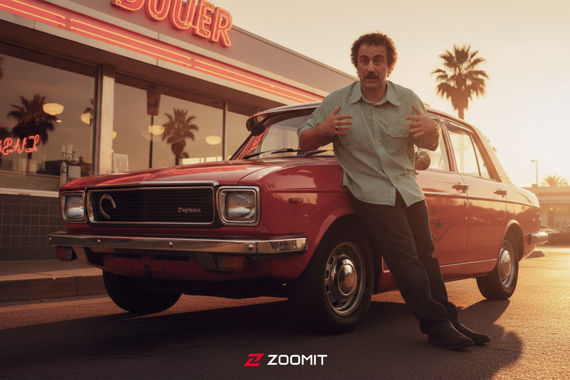 چگونه با هوش مصنوعی تصویر خود را کنار خودروی کلاسیک رؤیایی‌مان بسازیم؟