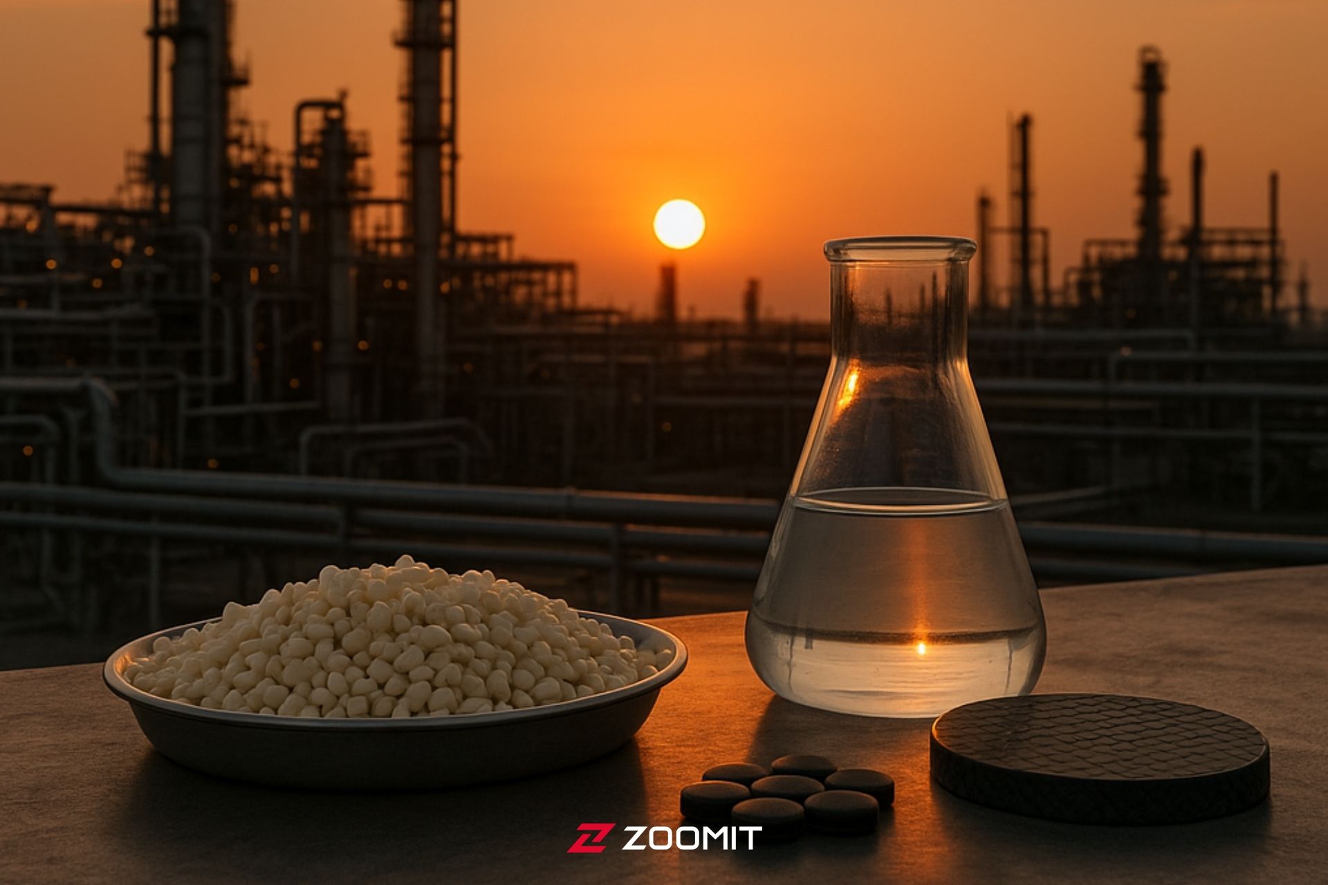 اتصال پتروشیمی به دارو و مواد پیشرفته در یک قاب