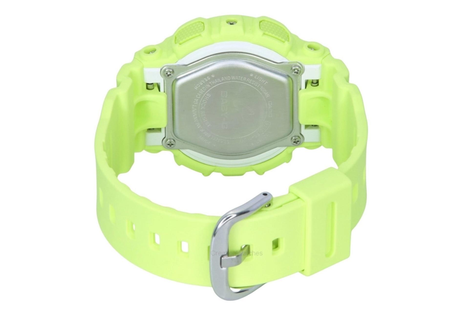 نمای پشت ساعت مچی بچه گانه کاسیو BABY-G BA-110YK-3A