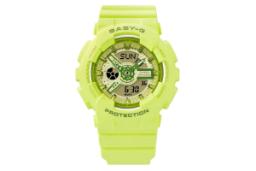 ساعت مچی بچه گانه کاسیو BABY-G BA-110YK-3A رنگ سبز