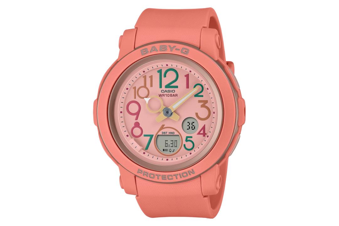 صفحه و فریم ساعت مچی بچه گانه کاسیو BABY-G BGA-290PA-4A