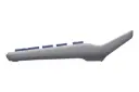 نمای لبه سمت راست ماشین حساب کاسیو DC-12M