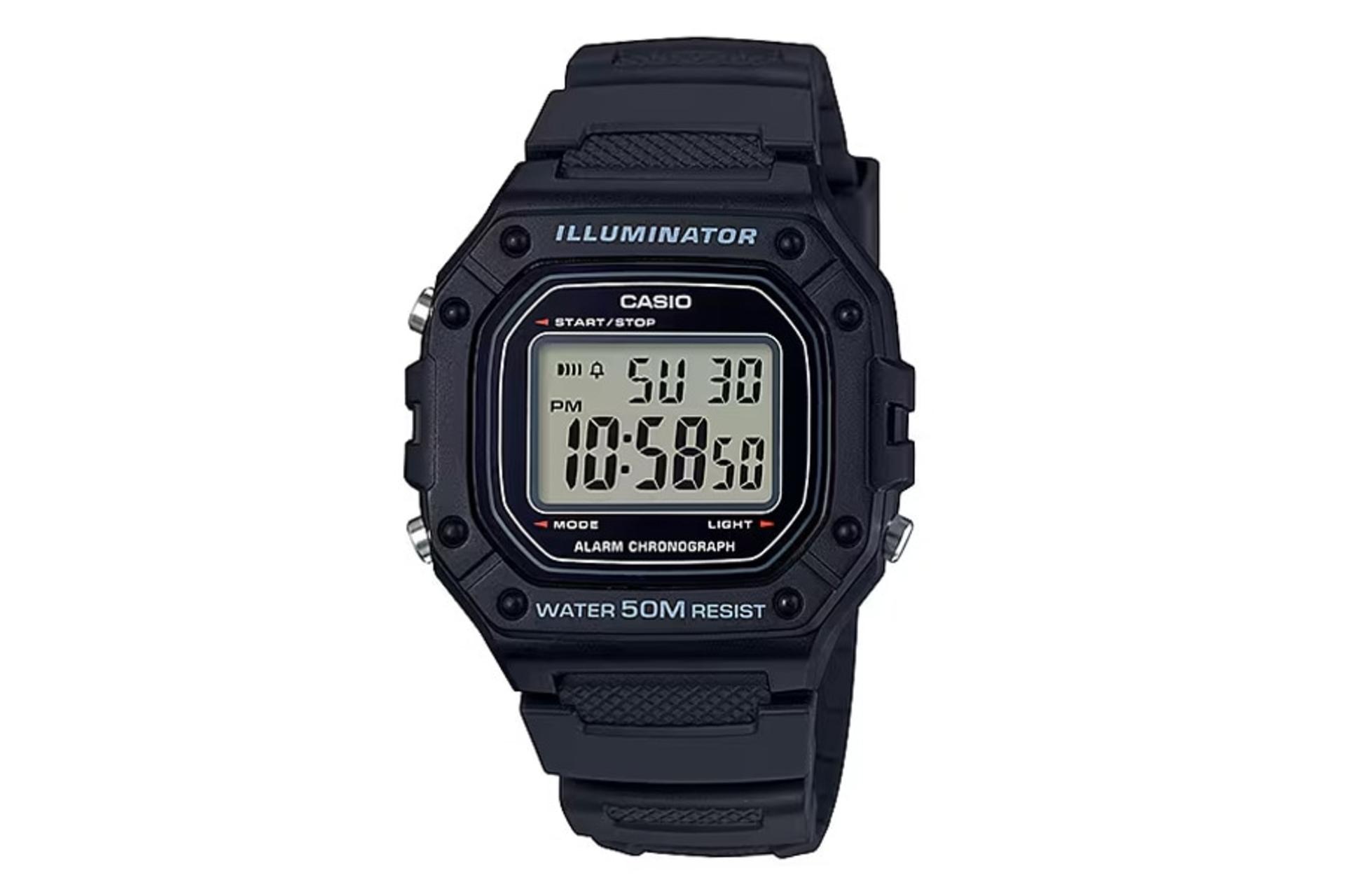ساعت مچی مردانه کاسیو Casio Digital W-218H-1AV