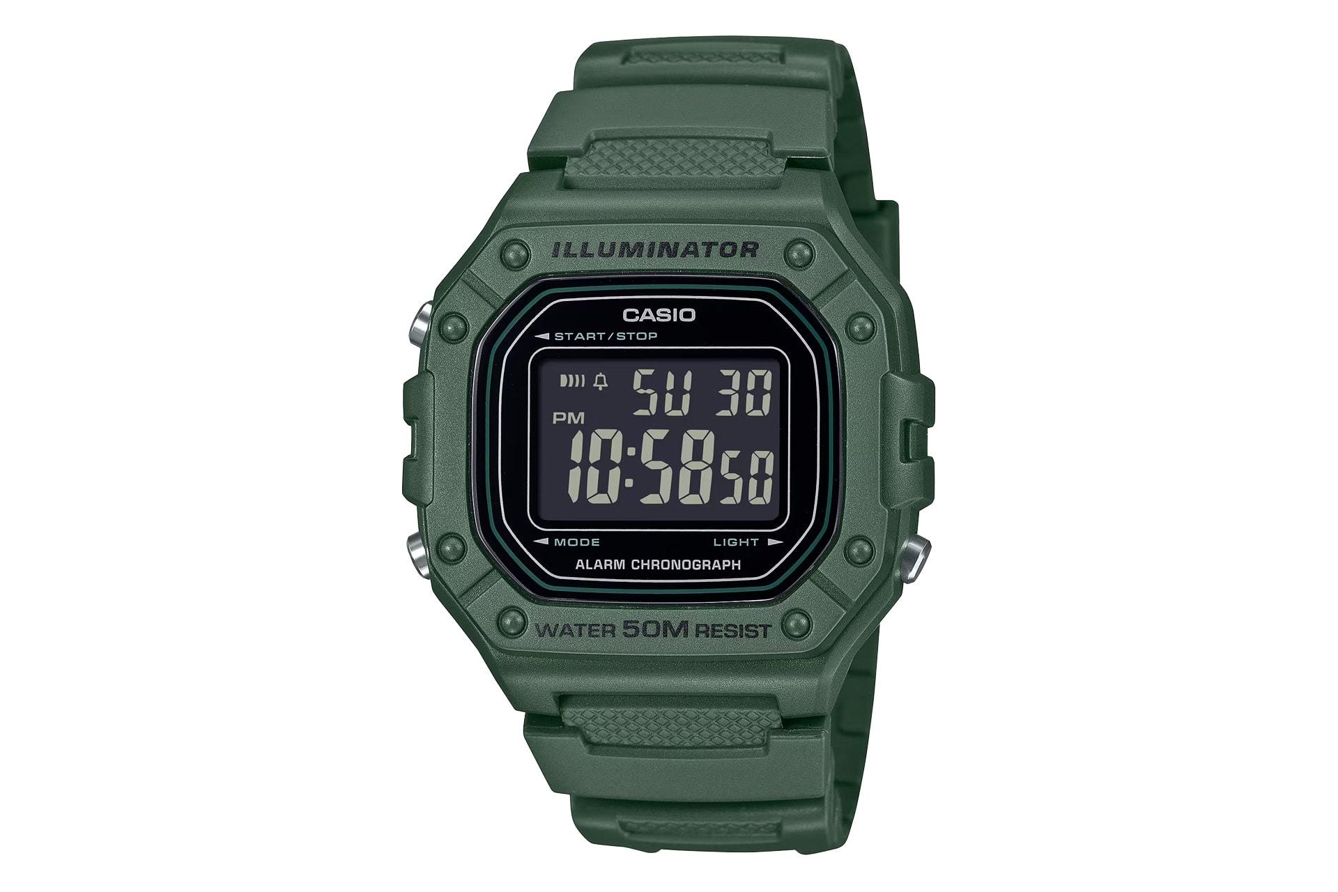 ساعت مچی مردانه کاسیو Casio Digital W-218H-3BV