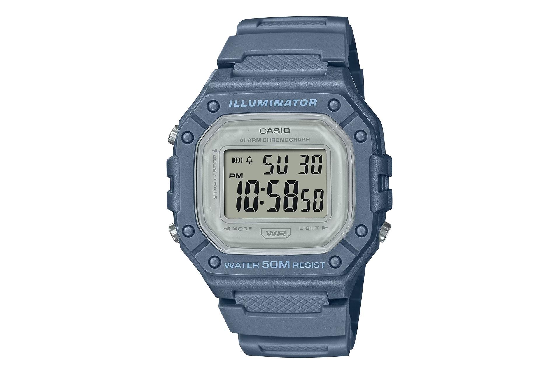 ساعت مچی مردانه کاسیو Casio Digital W-218HC-2AV